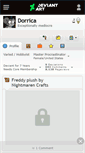 Mobile Screenshot of dorrica.deviantart.com