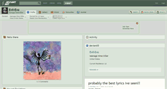 Desktop Screenshot of evil-evo.deviantart.com