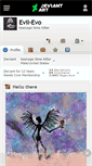 Mobile Screenshot of evil-evo.deviantart.com