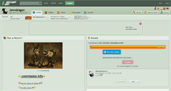 Desktop Screenshot of jenndragon.deviantart.com