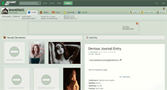 Desktop Screenshot of brent05602.deviantart.com