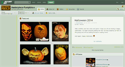 Desktop Screenshot of masterpiece-pumpkins.deviantart.com