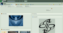 Desktop Screenshot of dipso.deviantart.com