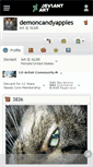Mobile Screenshot of demoncandyapples.deviantart.com