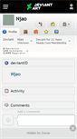 Mobile Screenshot of njao.deviantart.com