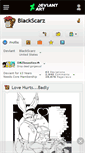 Mobile Screenshot of blackscarz.deviantart.com