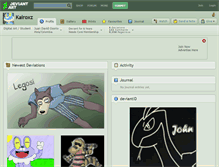 Tablet Screenshot of kairoxz.deviantart.com