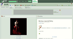 Desktop Screenshot of mrcroft.deviantart.com