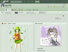 Tablet Screenshot of any1995.deviantart.com