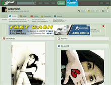 Tablet Screenshot of anacriszim.deviantart.com