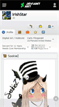 Mobile Screenshot of irishstar.deviantart.com