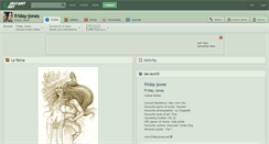 Desktop Screenshot of friday-jones.deviantart.com
