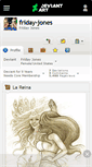 Mobile Screenshot of friday-jones.deviantart.com