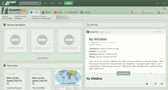 Desktop Screenshot of frazamm.deviantart.com