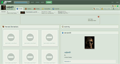 Desktop Screenshot of caljedi1.deviantart.com