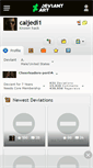 Mobile Screenshot of caljedi1.deviantart.com
