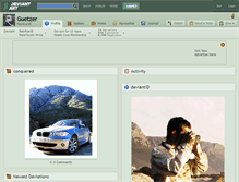 Tablet Screenshot of guetzer.deviantart.com