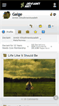 Mobile Screenshot of galge.deviantart.com