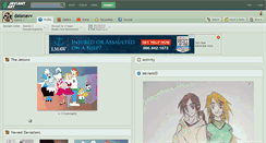 Desktop Screenshot of daianavv.deviantart.com