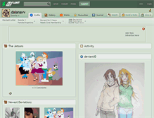 Tablet Screenshot of daianavv.deviantart.com