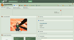 Desktop Screenshot of liveandletdie8.deviantart.com