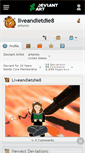 Mobile Screenshot of liveandletdie8.deviantart.com