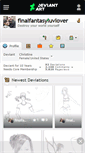 Mobile Screenshot of finalfantasyluvlover.deviantart.com