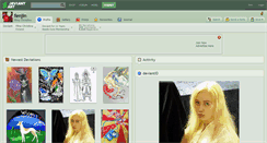 Desktop Screenshot of fenjin.deviantart.com