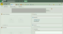 Desktop Screenshot of deathglareplz.deviantart.com