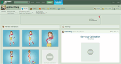 Desktop Screenshot of andrewwong.deviantart.com