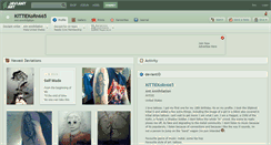 Desktop Screenshot of kittiekorn665.deviantart.com