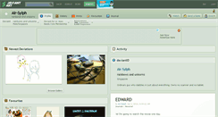 Desktop Screenshot of air-sylph.deviantart.com
