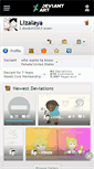 Mobile Screenshot of lizalaya.deviantart.com