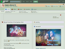 Tablet Screenshot of classic-silence12.deviantart.com