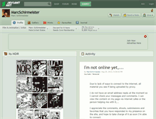 Tablet Screenshot of marcschirmeister.deviantart.com