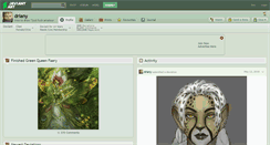Desktop Screenshot of driany.deviantart.com