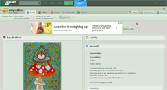 Desktop Screenshot of amyweber.deviantart.com
