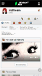Mobile Screenshot of insdream.deviantart.com