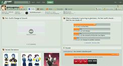 Desktop Screenshot of gomyugomyu.deviantart.com