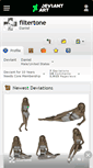 Mobile Screenshot of filtertone.deviantart.com