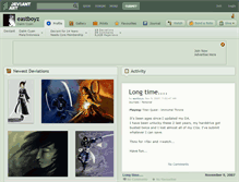 Tablet Screenshot of eastboyz.deviantart.com