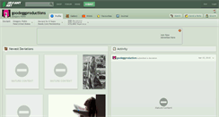 Desktop Screenshot of goodeggproductions.deviantart.com
