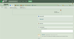 Desktop Screenshot of harumi.deviantart.com