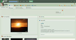 Desktop Screenshot of antila.deviantart.com