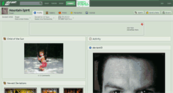 Desktop Screenshot of mountain-spirit.deviantart.com