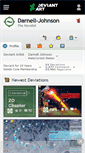 Mobile Screenshot of darnell-johnson.deviantart.com