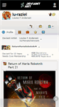 Mobile Screenshot of lu-raziel.deviantart.com