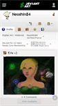 Mobile Screenshot of neoshin84.deviantart.com