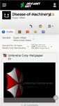 Mobile Screenshot of disease-of-machinery.deviantart.com