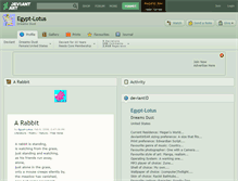 Tablet Screenshot of egypt-lotus.deviantart.com